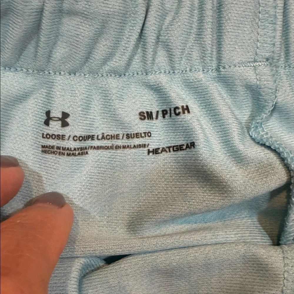 Under Armour Women's Play Up 3.0 Shorts blue Size Small - Picture 3 of 9